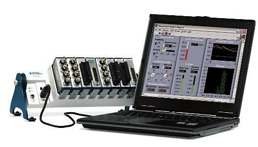 Data acqusition and display system on high pressure reactor