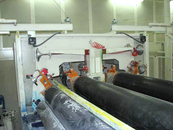 Machine vision control on printing cylinders