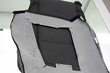 Quality control of automobile seat covers
