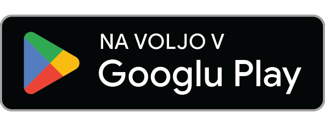 Na voljo v Googlu Play